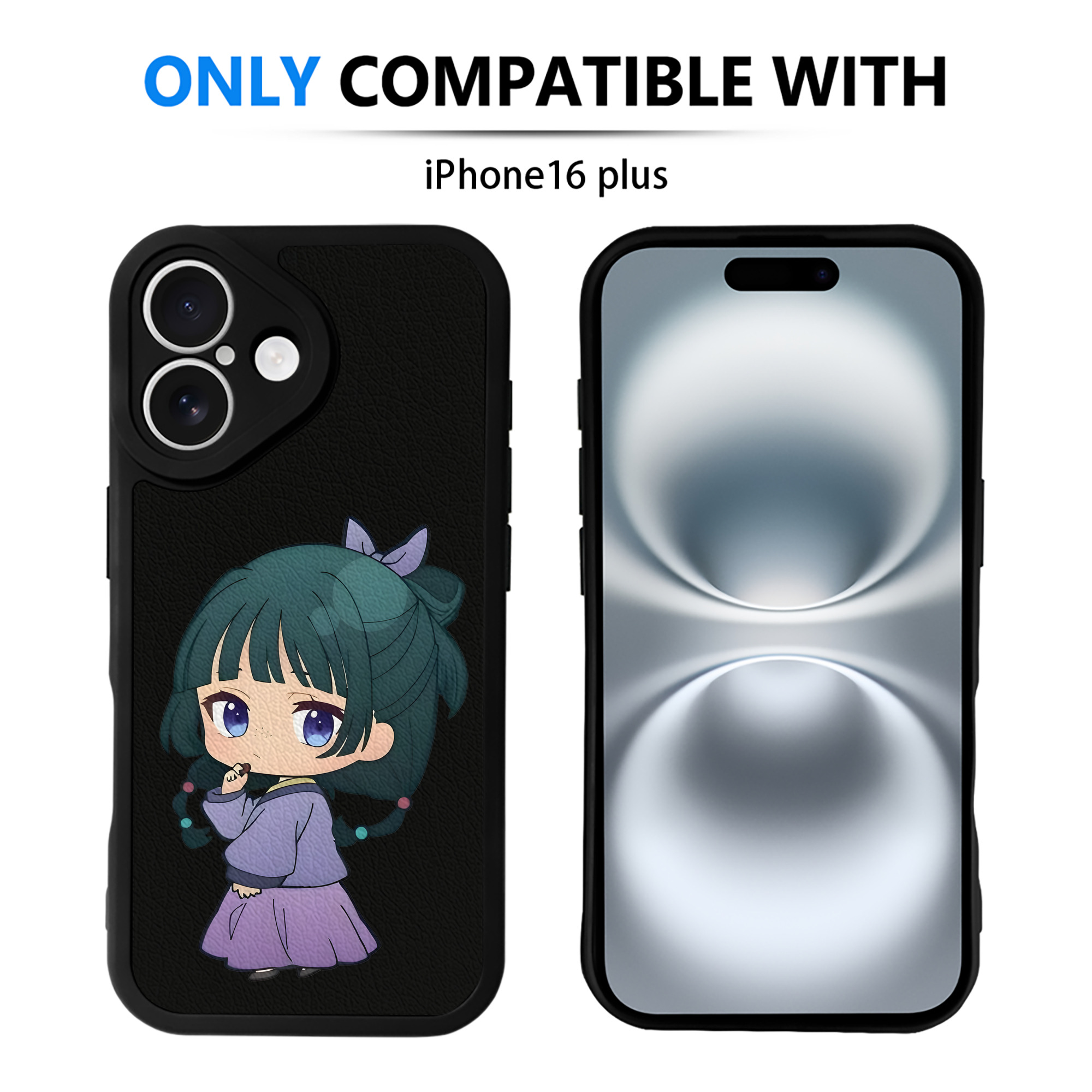 薬屋のひとりごと The Apothecary Diaries 【iPhone 16シリーズ対応】シリコンスマホケース（レザー調） 材質：シリコン